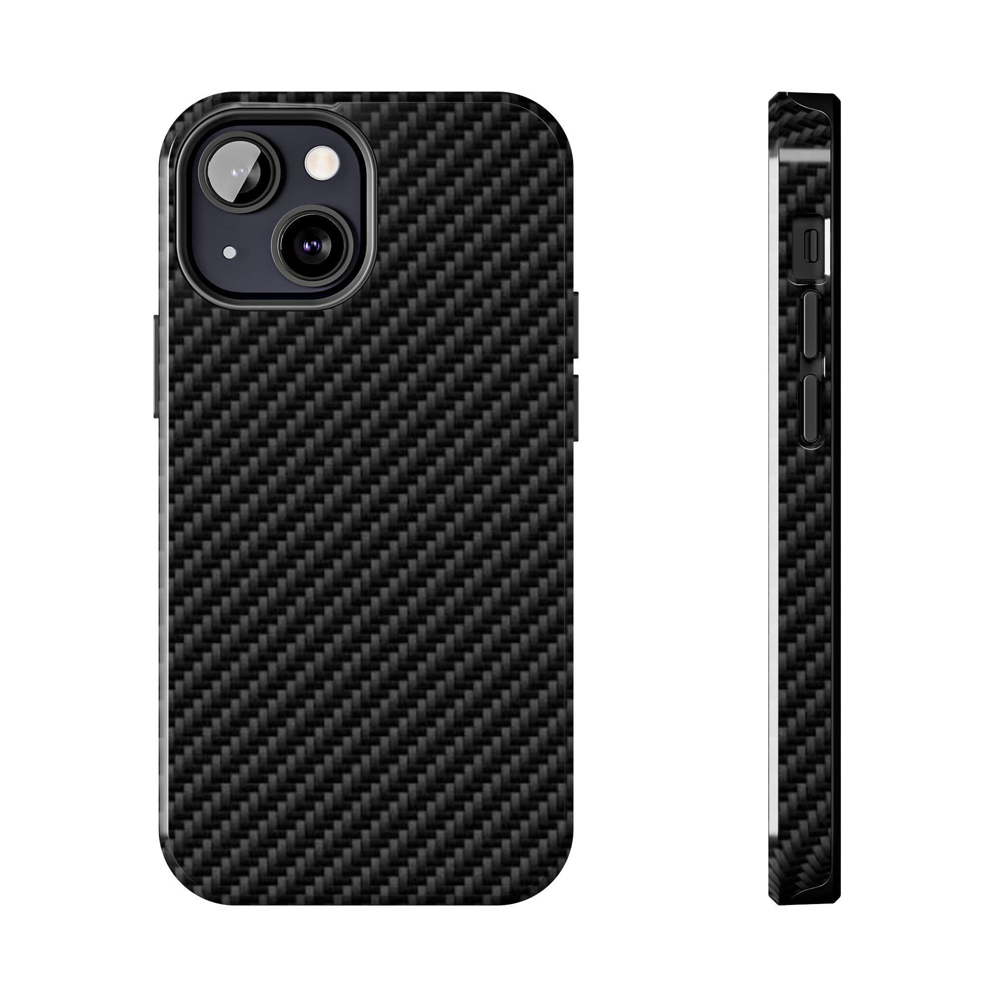 Carbon Fiber Tough Phone Case — Slim Rugged Protective Cover