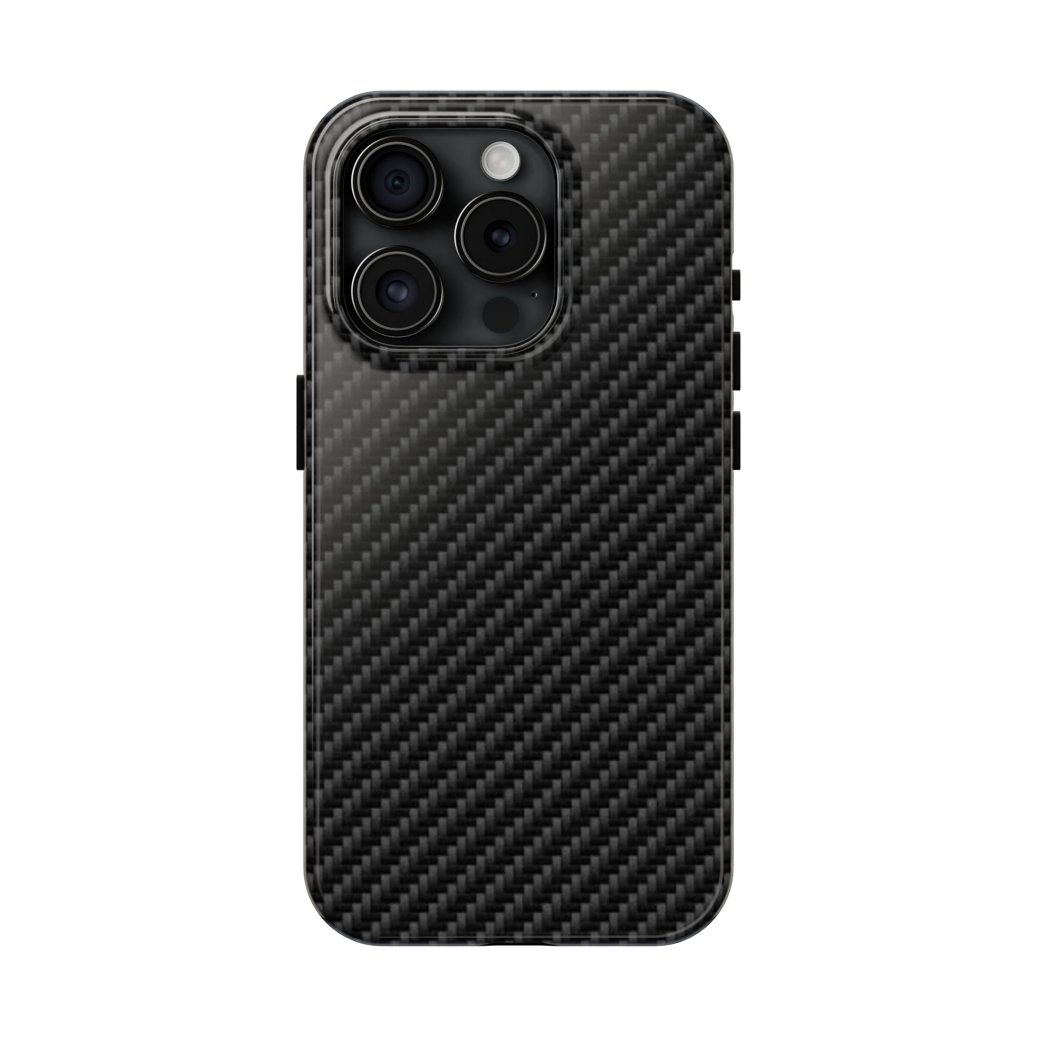 Carbon Fiber Tough Phone Case — Slim Rugged Protective Cover