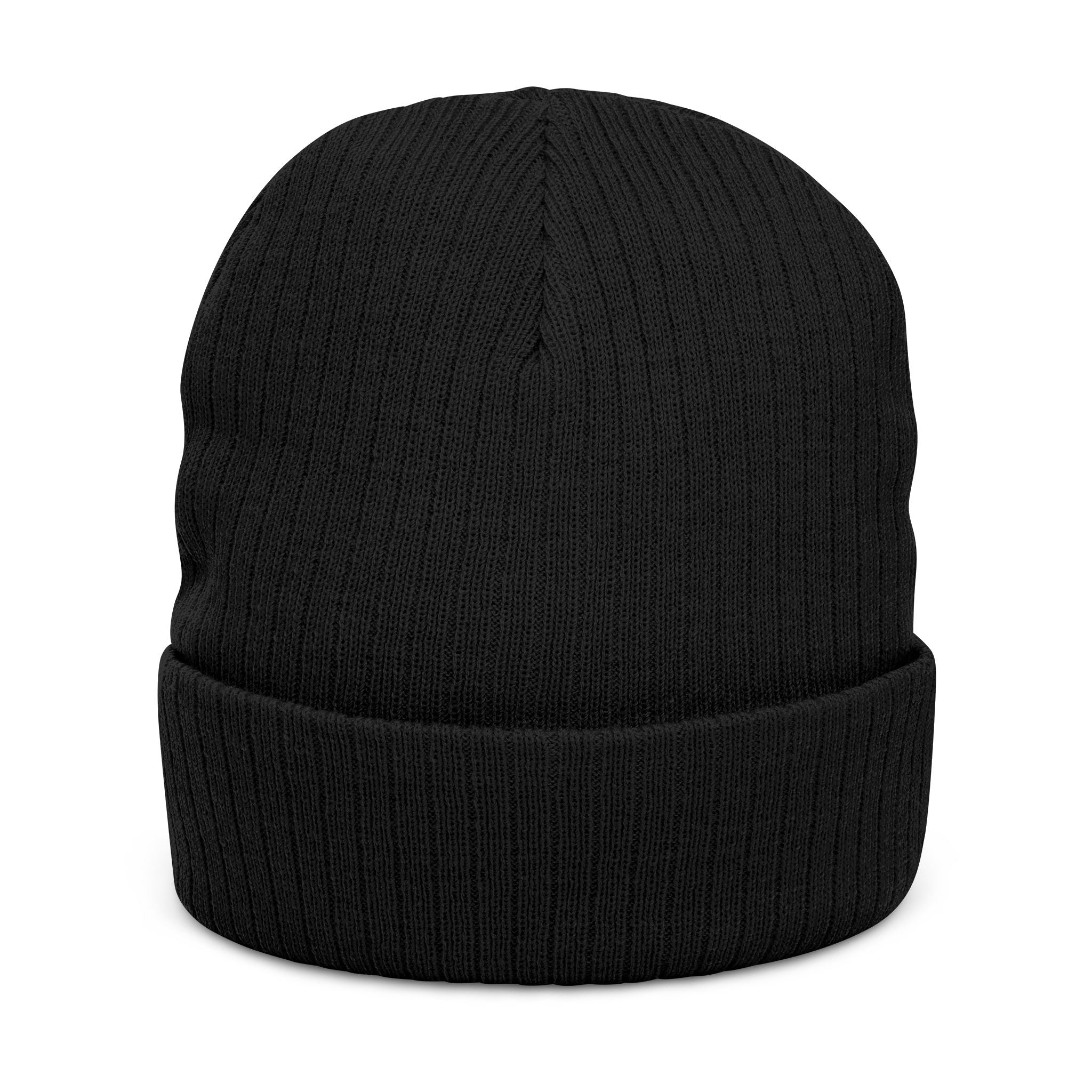 Ribbed Knit Beanie (Embroidery)
