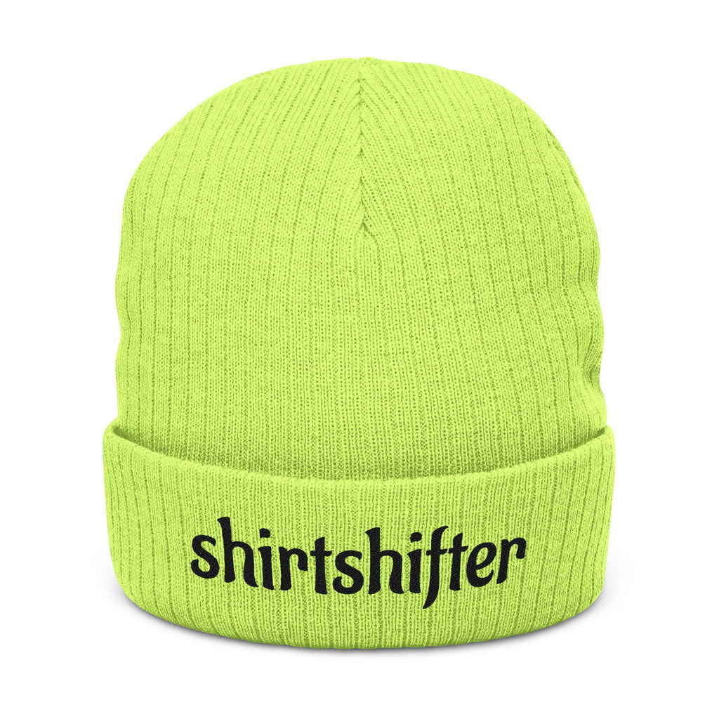 Ribbed Knit Beanie (Embroidery)