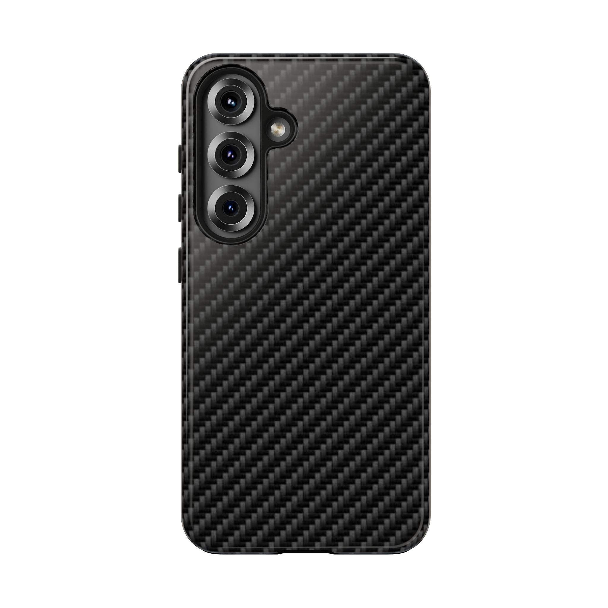 Carbon Fiber Tough Phone Case — Slim Rugged Protective Cover