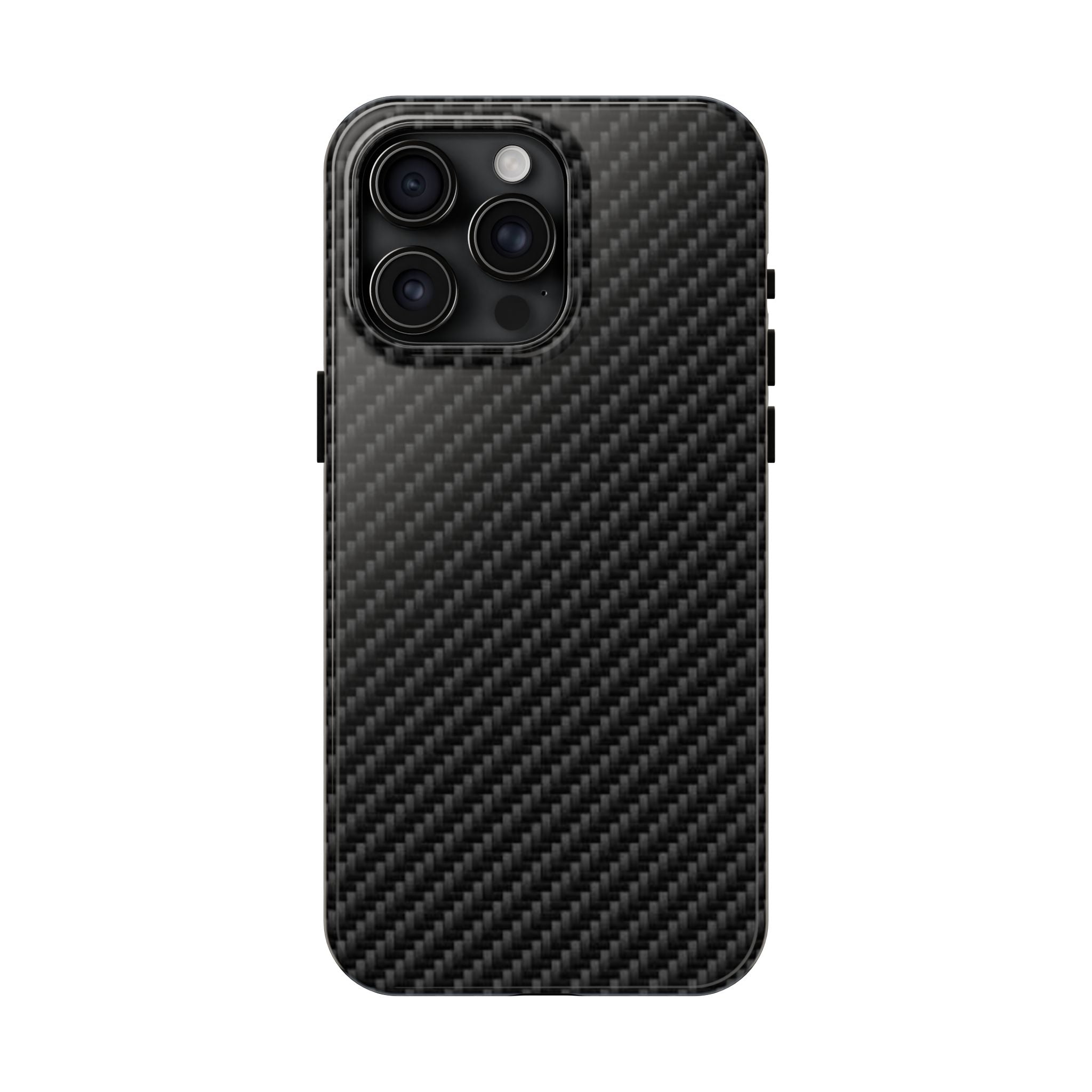 Carbon Fiber Tough Phone Case — Slim Rugged Protective Cover