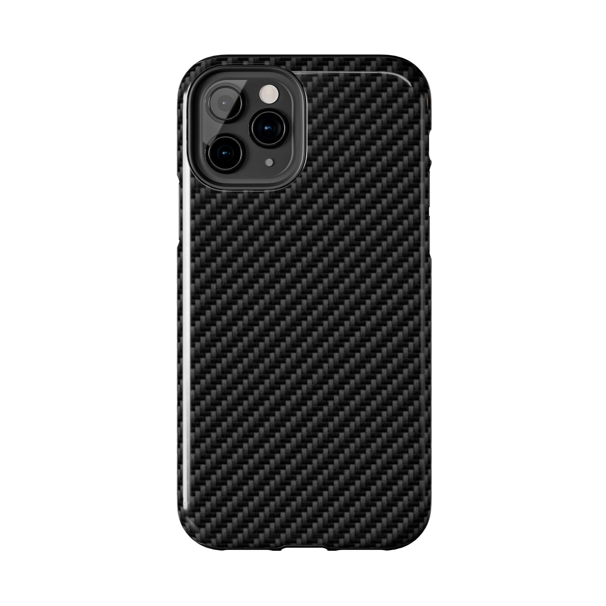 Carbon Fiber Tough Phone Case — Slim Rugged Protective Cover