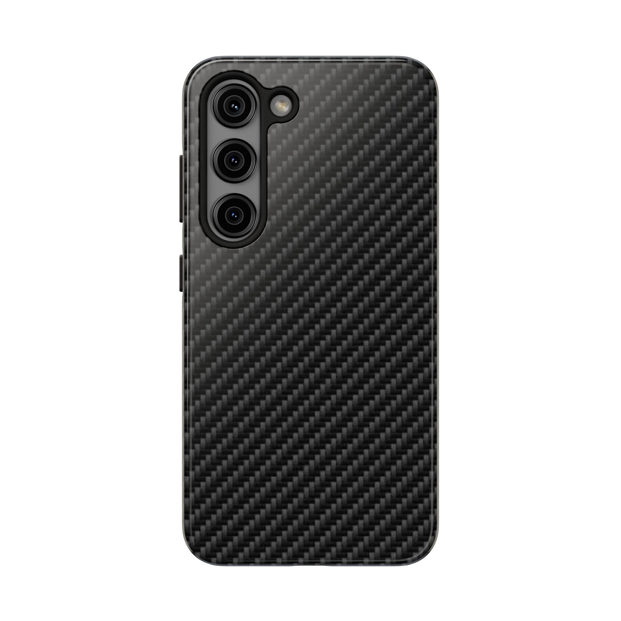 Carbon Fiber Tough Phone Case — Slim Rugged Protective Cover