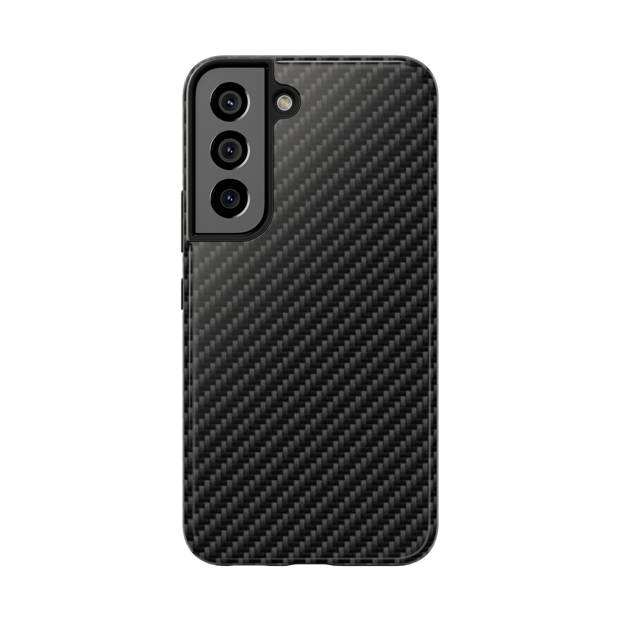Carbon Fiber Tough Phone Case — Slim Rugged Protective Cover