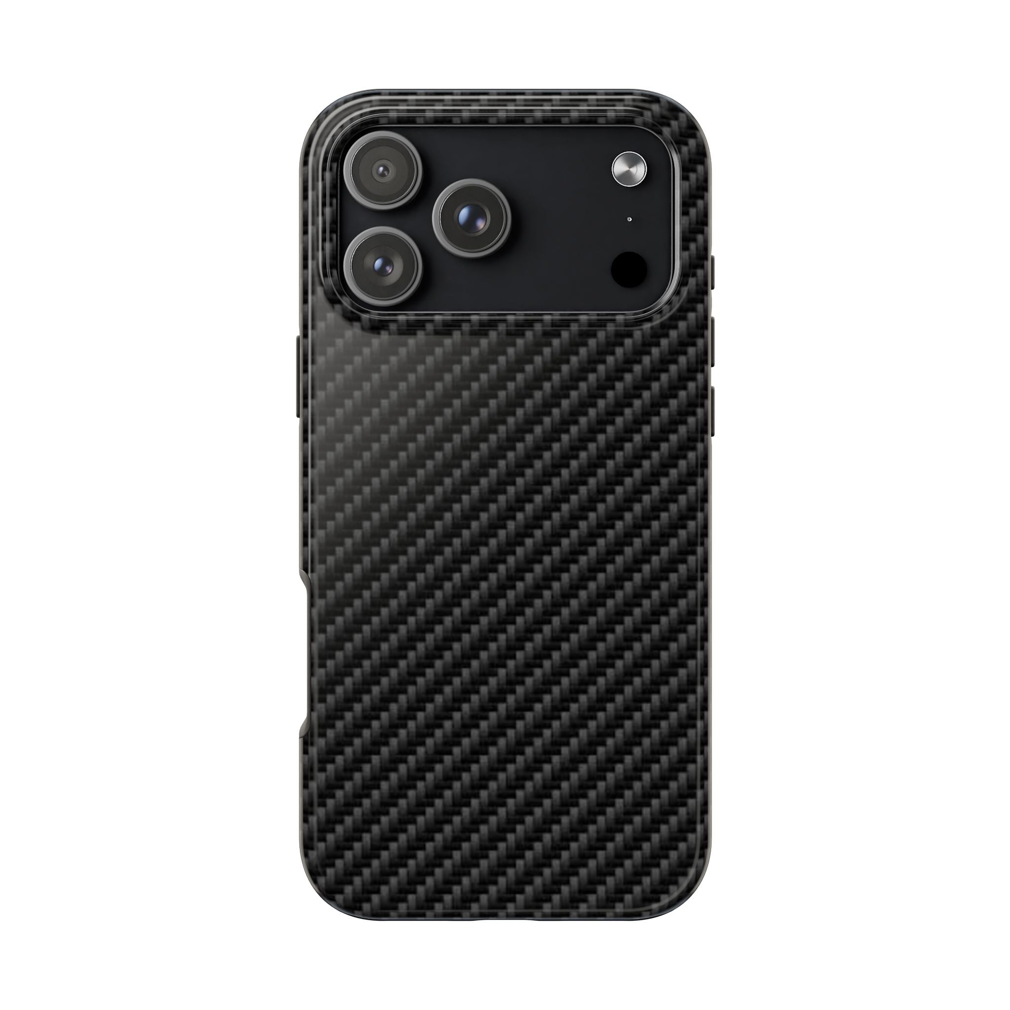 Carbon Fiber Tough Phone Case — Slim Rugged Protective Cover