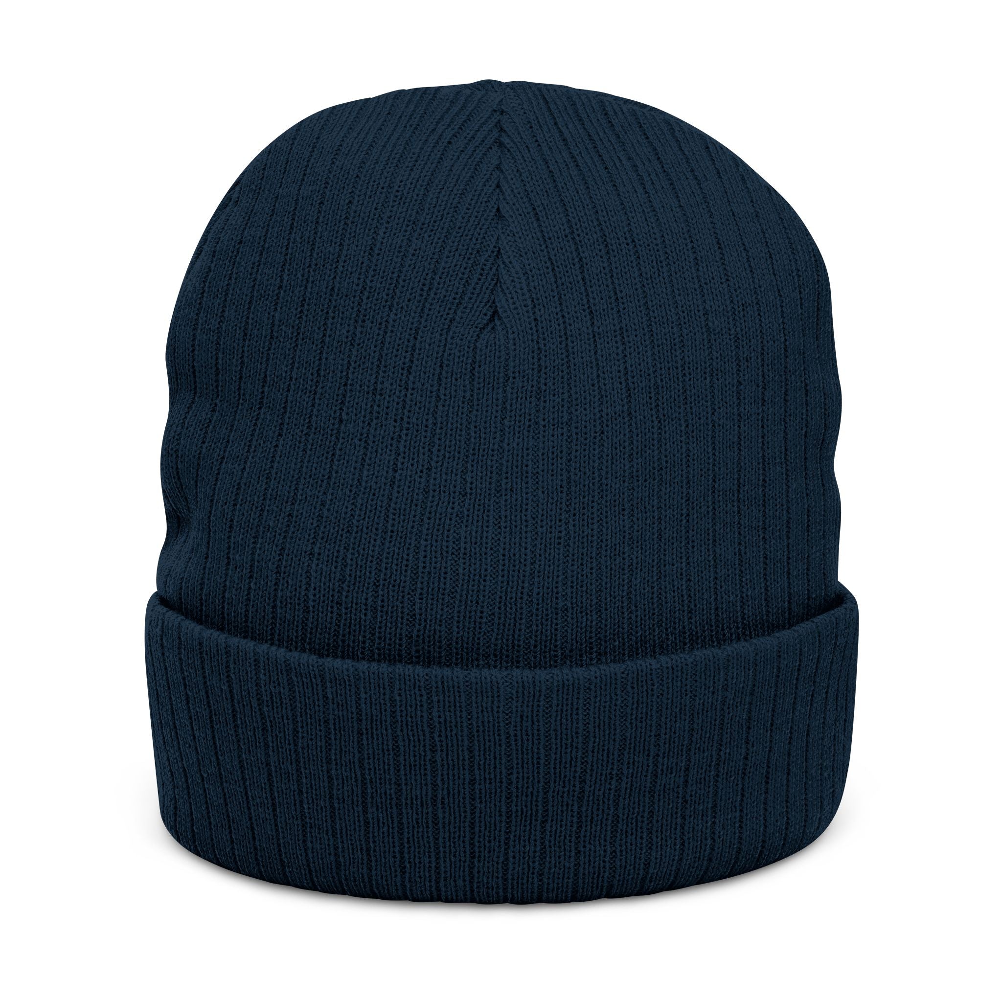 Ribbed Knit Beanie (Embroidery)