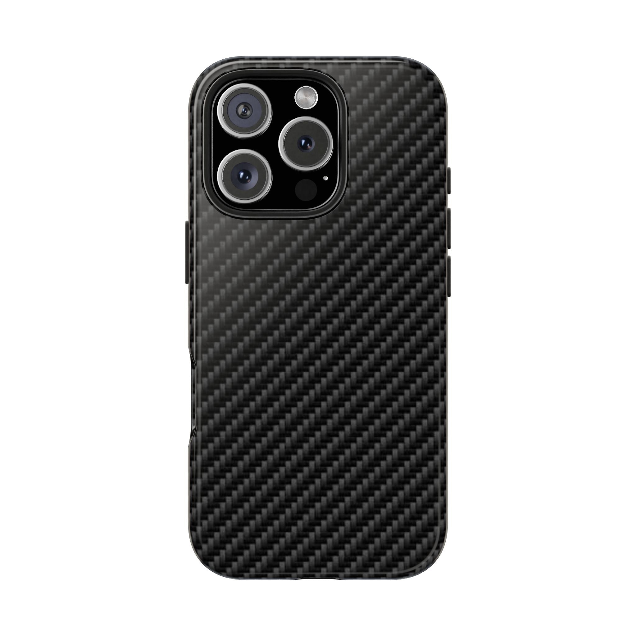 Carbon Fiber Tough Phone Case — Slim Rugged Protective Cover